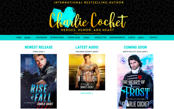 Charlie Cochet Author Site